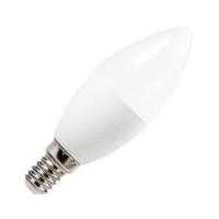 LED žiarovka  C37/E14/5W/farba: neutrálna biela