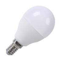 LED žiarovka E14 8W G45 - studená biela