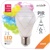LED žiarovka so senzorom PIR/E27/10W/ farba: neutrálna biela
